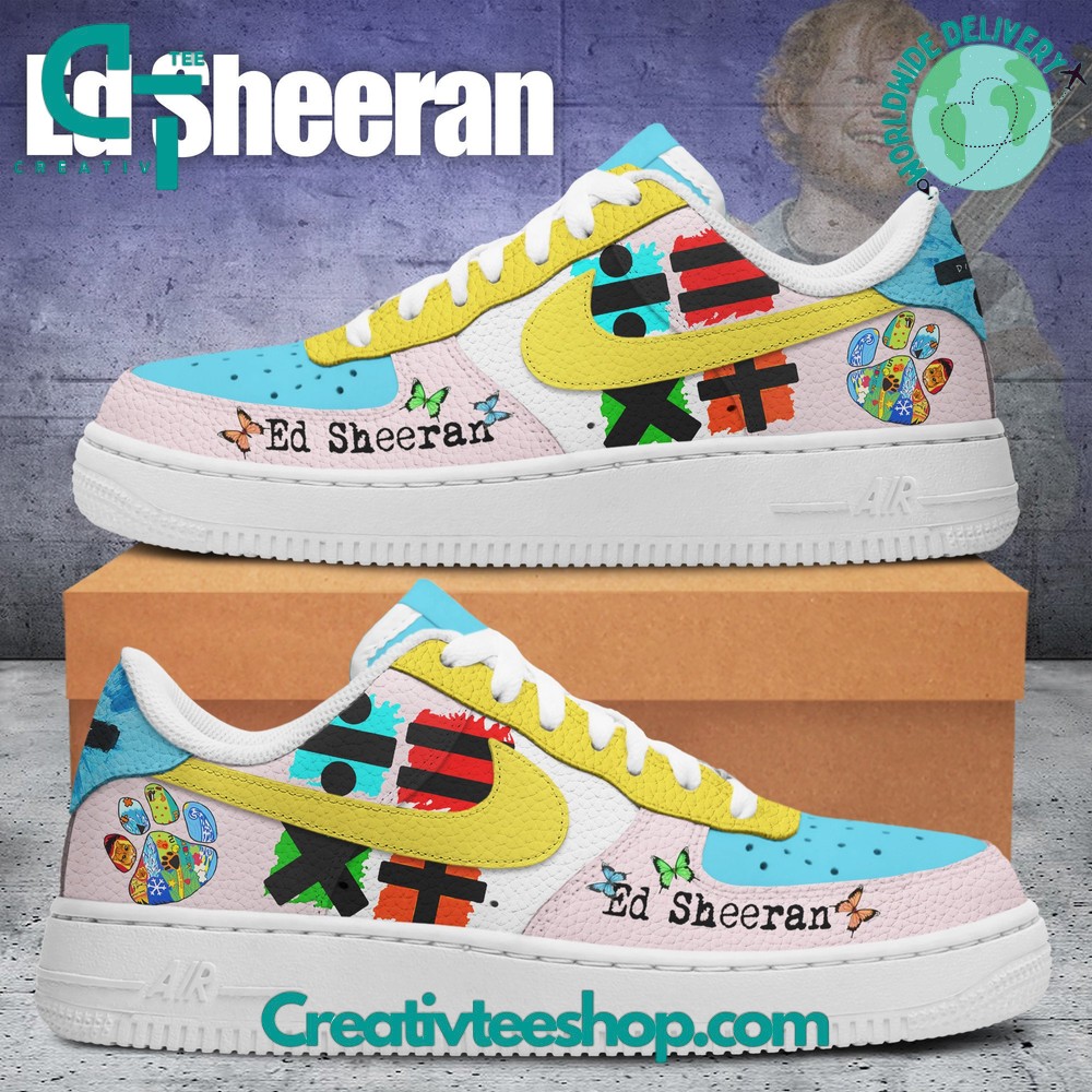 JWFancy Ed Sheeran Air Low-Top Sneakers Shoes For Men And Women
