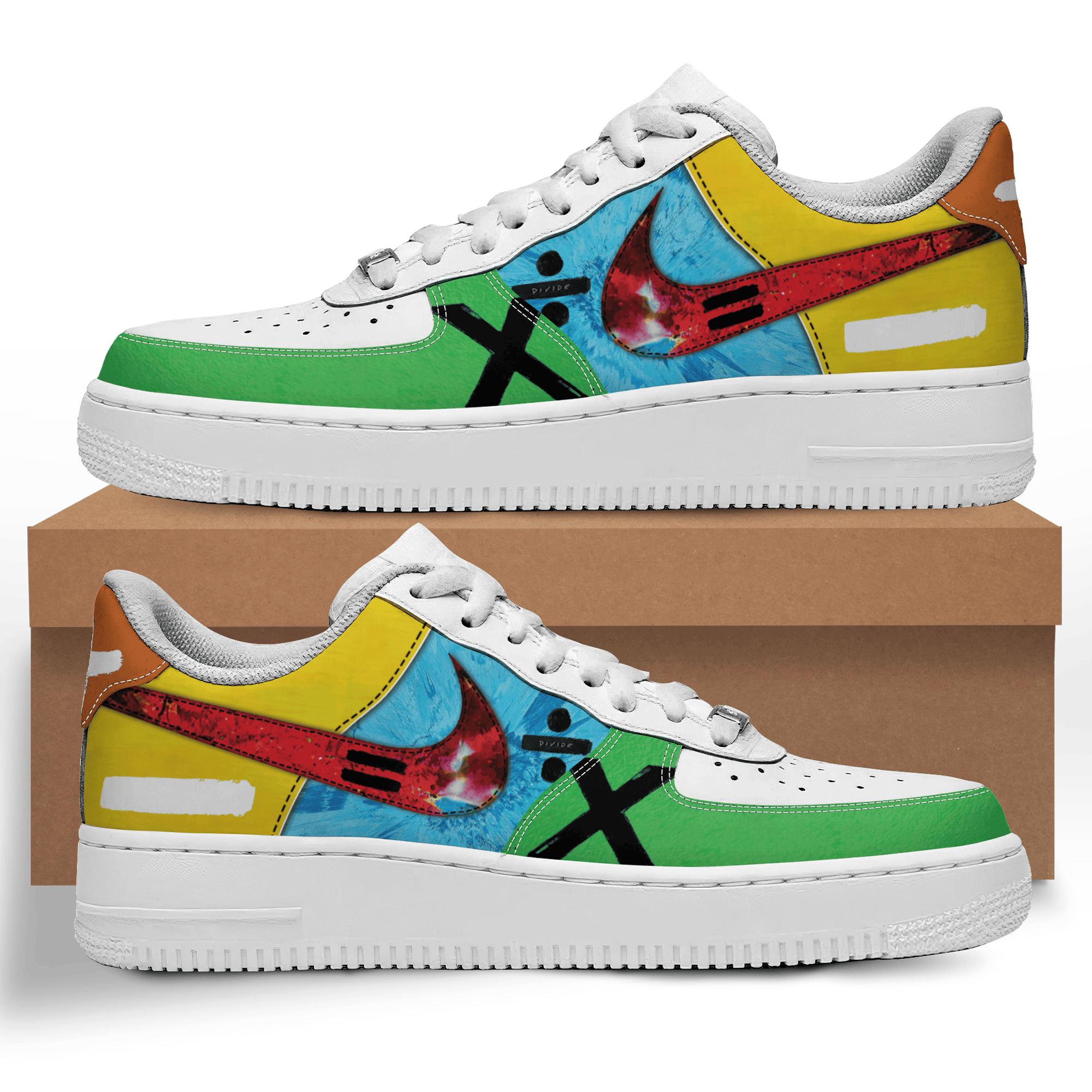 JWFancy Ed Sheeran Air Low-Top Sneakers Shoes For Men And Women