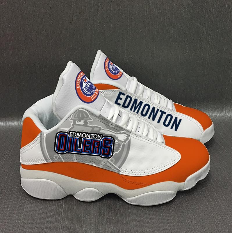 JWFancy Edmonton Oilers AJ13 Sneakers Shoes For Men And Women