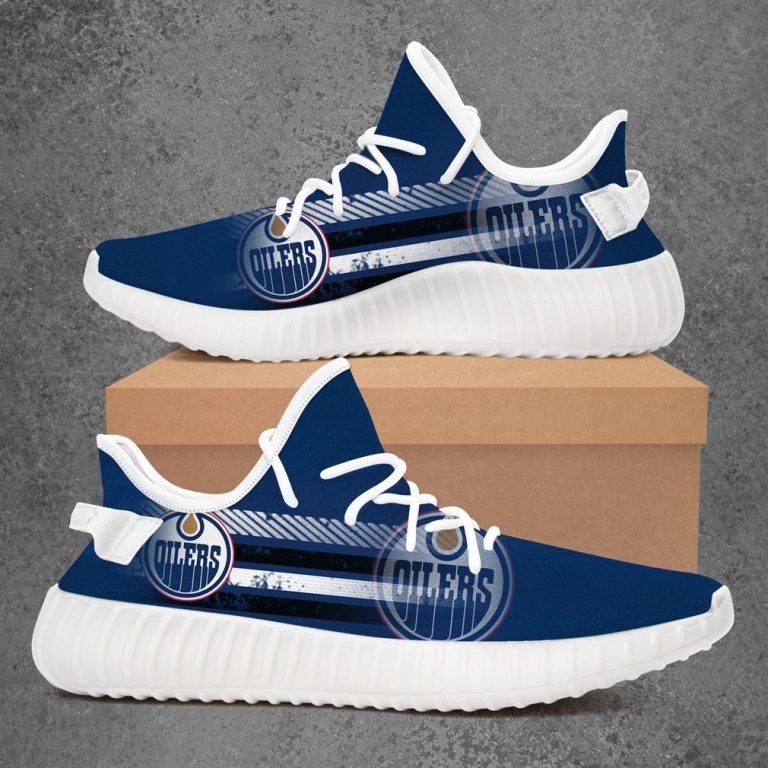 JWFancy Edmonton Oilers Yeezy Boost Shoes For Men And Women