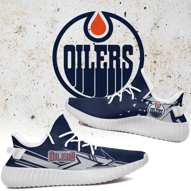 JWFancy Edmonton Oilers Yeezy Boost Shoes For Men And Women