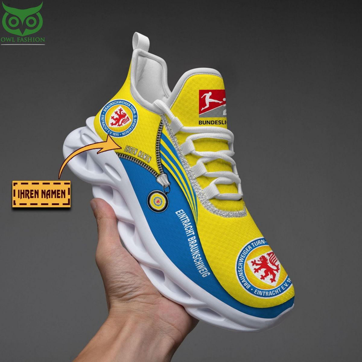 JWFancy Eintracht Braunschweig Max Soul Shoes Sneakers For Men And Women