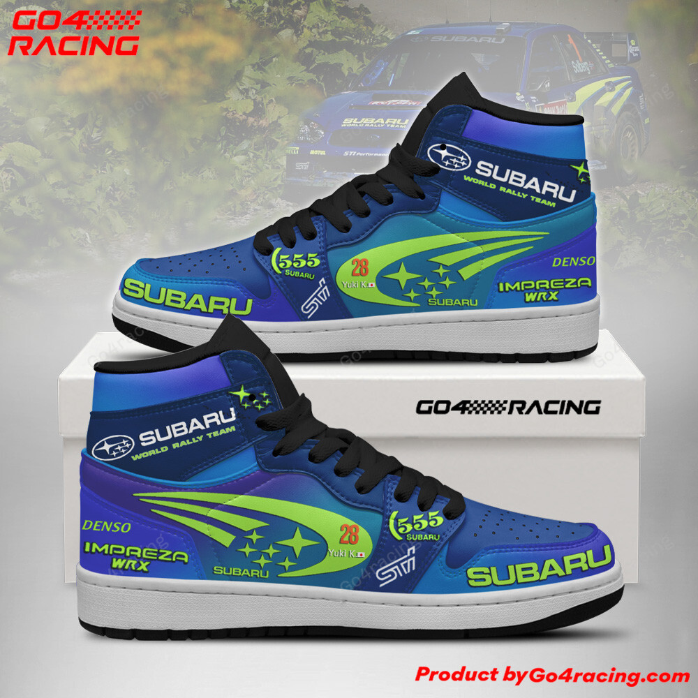 JWFancy Elfyn Evans Toyota Gazoo AJ1 High Sneakers Shoes For Men And Women