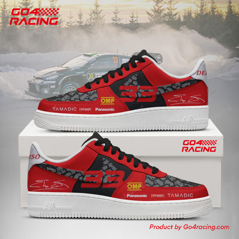 JWFancy Elfyn Evans Toyota Gazoo025 Air Low-Top Sneakers Shoes For Men And Women