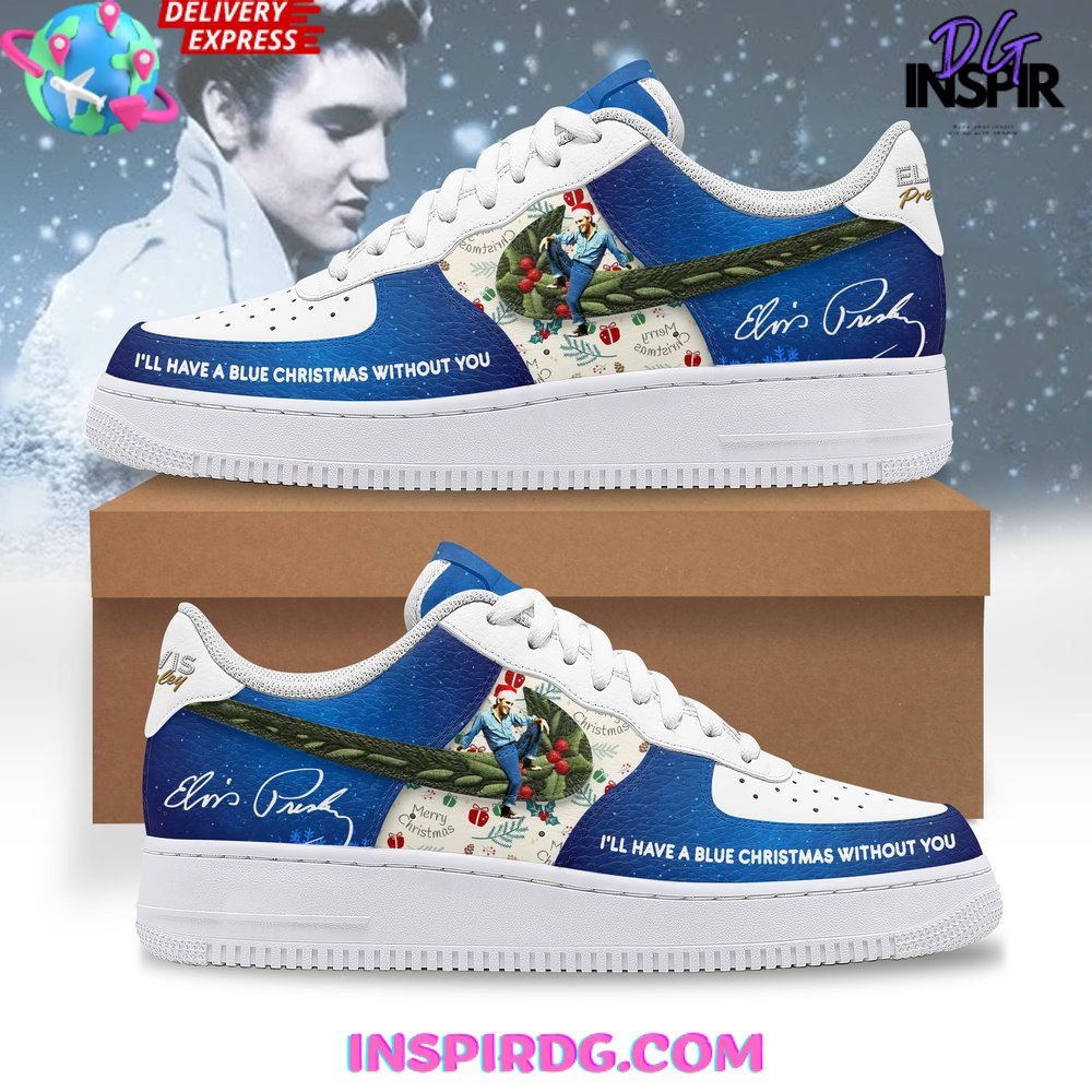 JWFancy Elvis Presley Air Low-Top Sneakers Shoes For Men And Women