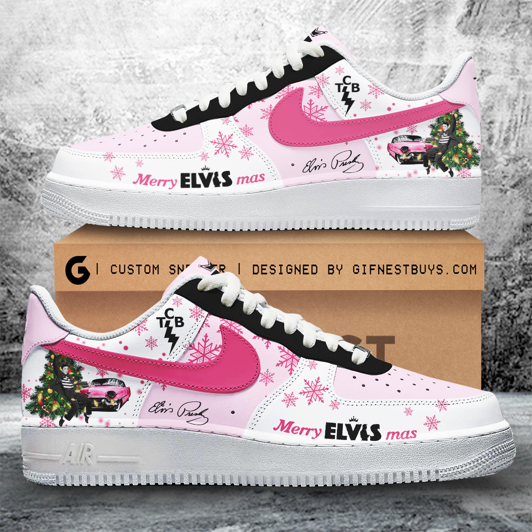 JWFancy Elvis Presley Air Low-Top Sneakers Shoes For Men And Women
