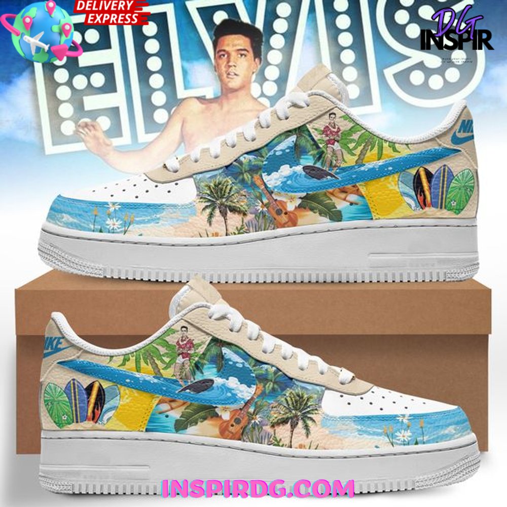 JWFancy Elvis Presley Air Low-Top Sneakers Shoes For Men And Women