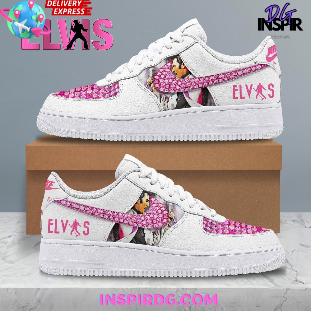 JWFancy Elvis Presley Air Low-Top Sneakers Shoes For Men And Women