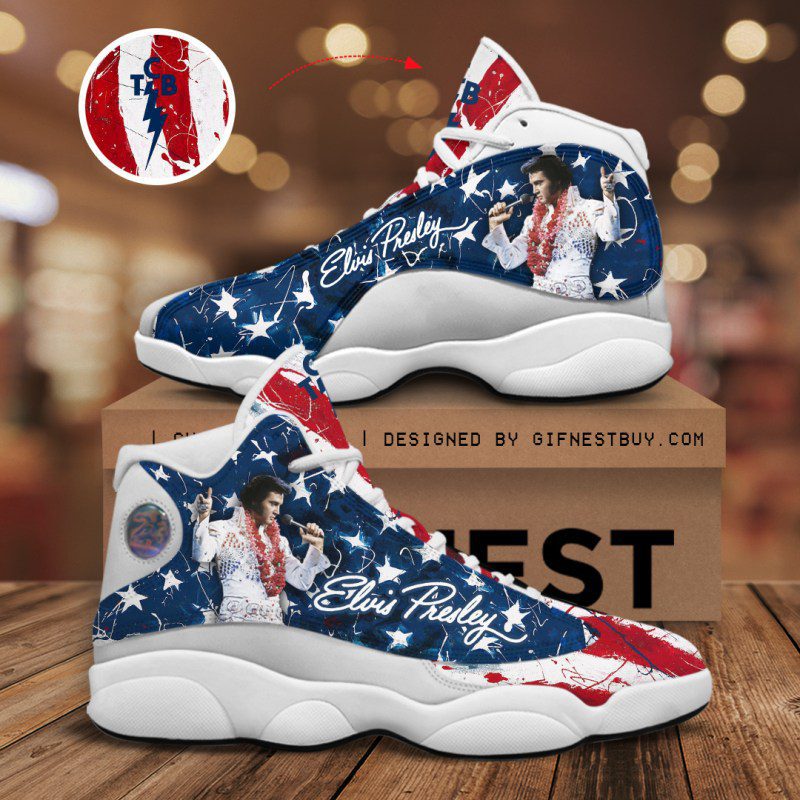 JWFancy Elvis Presley AJ13 Sneakers Shoes For Men And Women