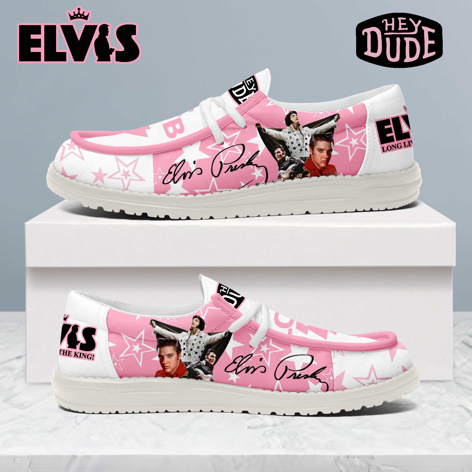 JWFancy Elvis Presley – Custom Name Hey Dude