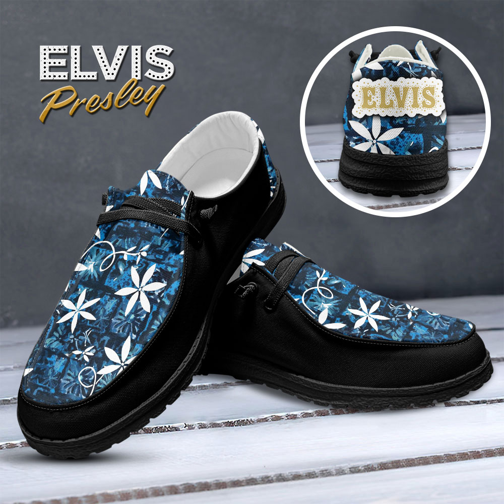 JWFancy Elvis Presley Hey Dude Shoes Wally Men's Lace Up Loafers Comfortable For Men And Women