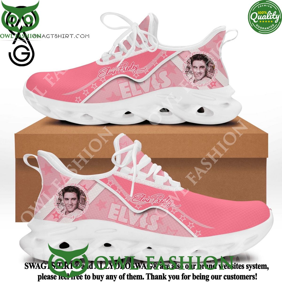 JWFancy Elvis Presley Max Soul Shoes Sneakers For Men And Women