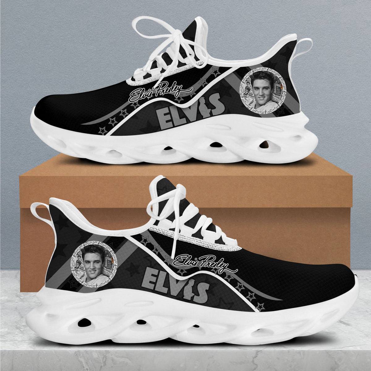 JWFancy Elvis Presley Max Soul Shoes Sneakers For Men And Women