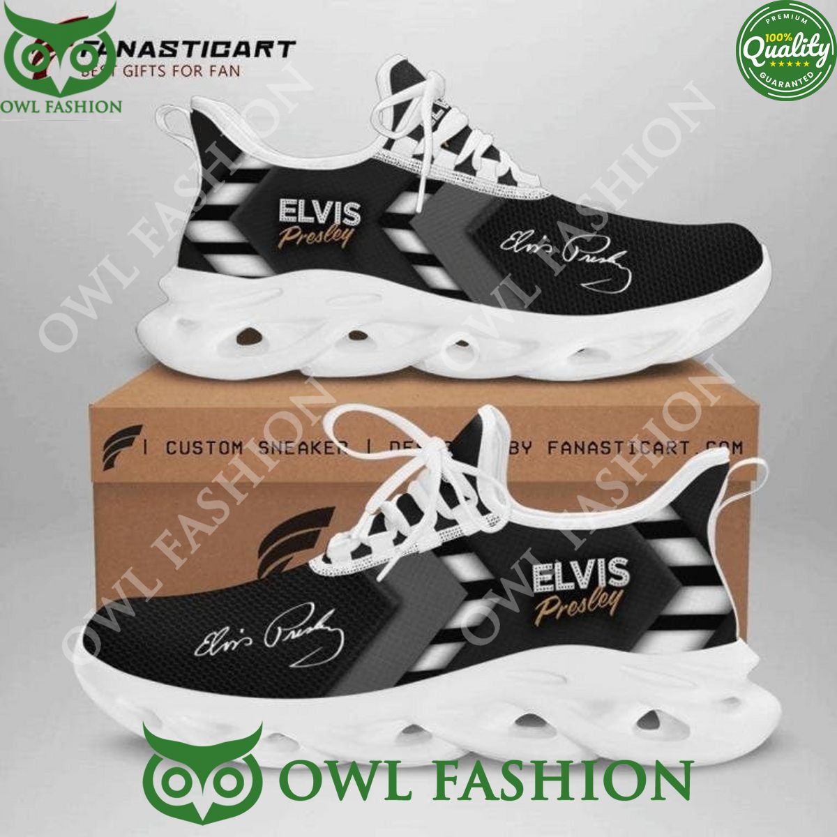 JWFancy Elvis Presley Max Soul Shoes Sneakers For Men And Women