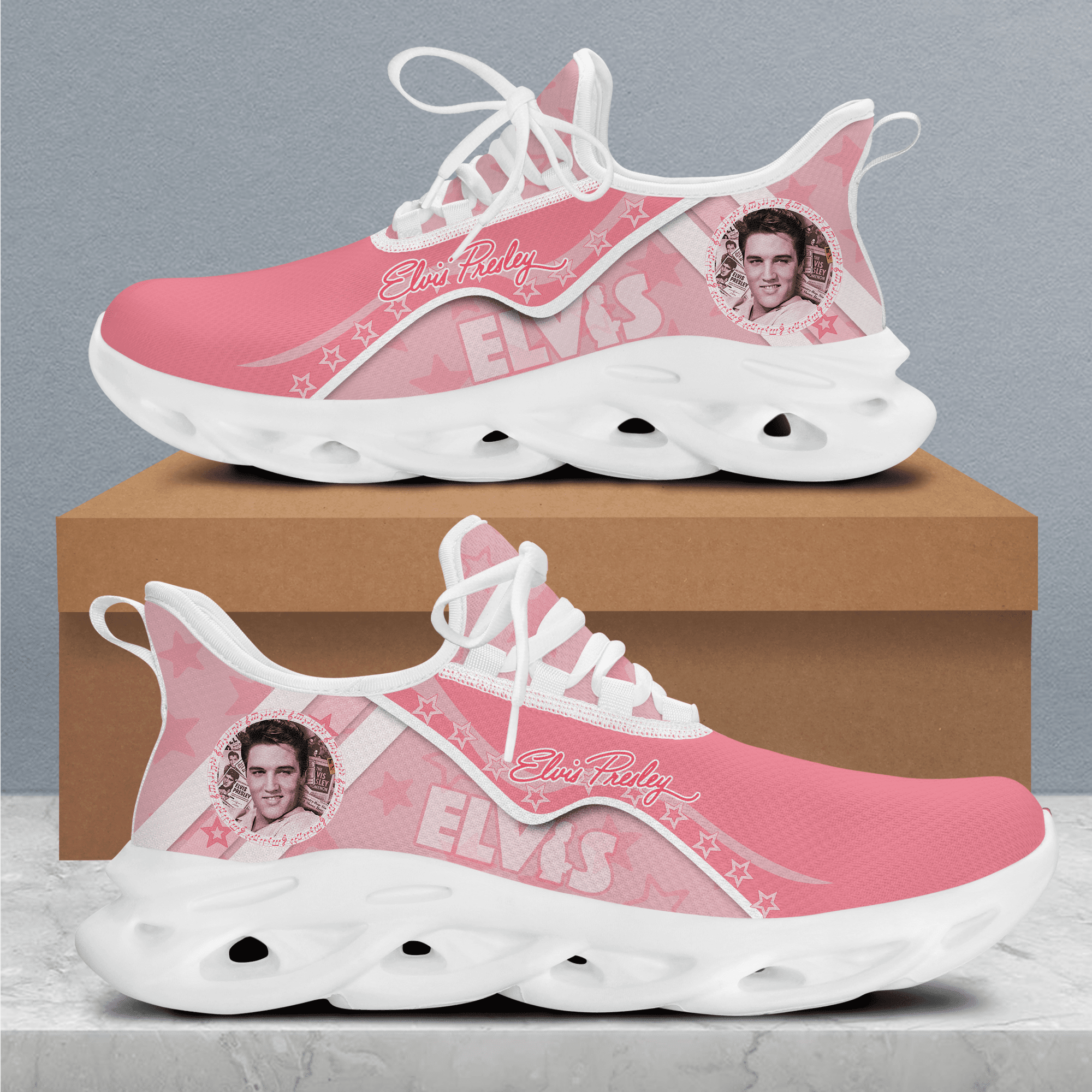 JWFancy Elvis Presley Max Soul Shoes Sneakers For Men And Women