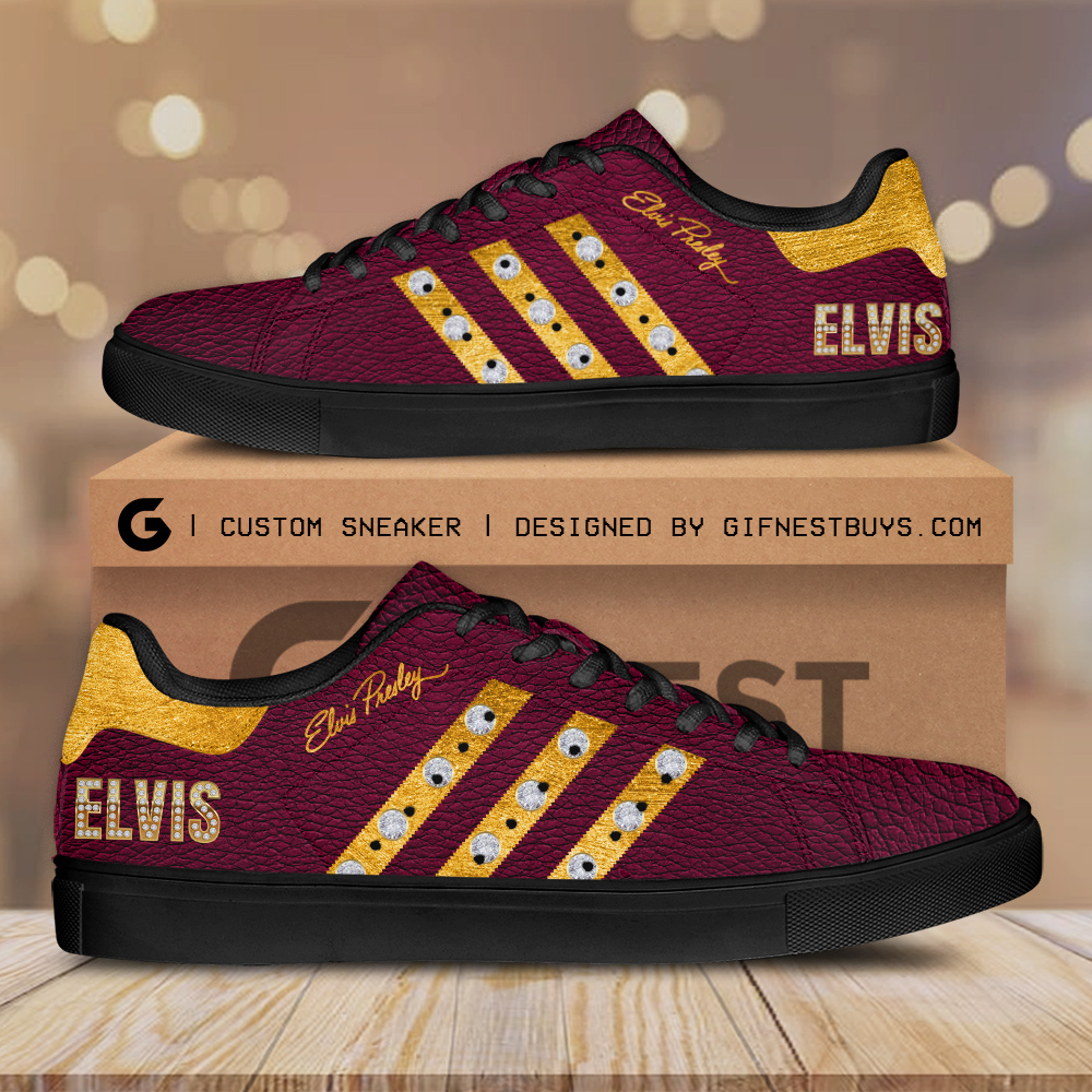 JWFancy Elvis Presley Skate Stan Shoes Sneakes For Men And Women