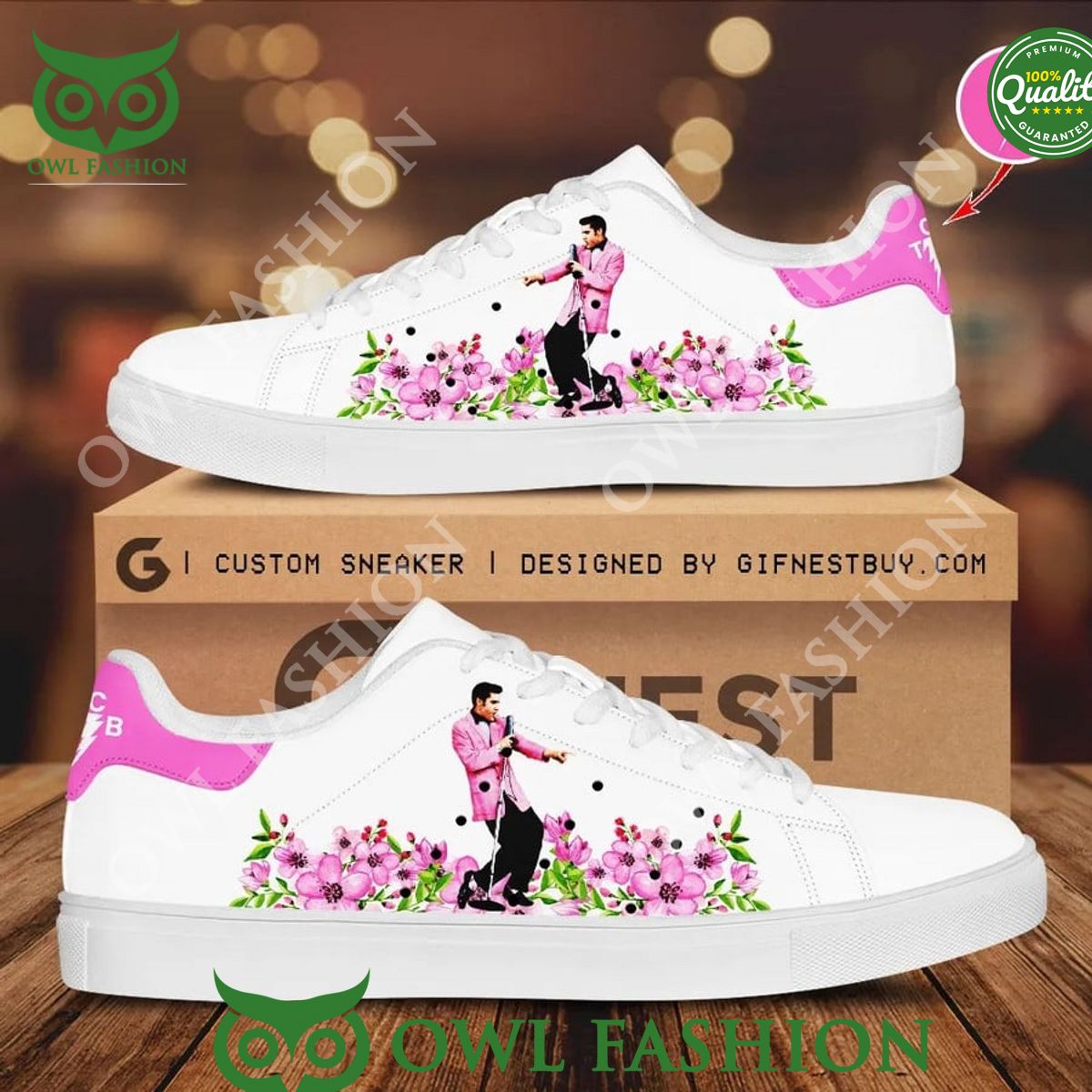 JWFancy Elvis Presley Skate Stan Shoes Sneakes For Men And Women