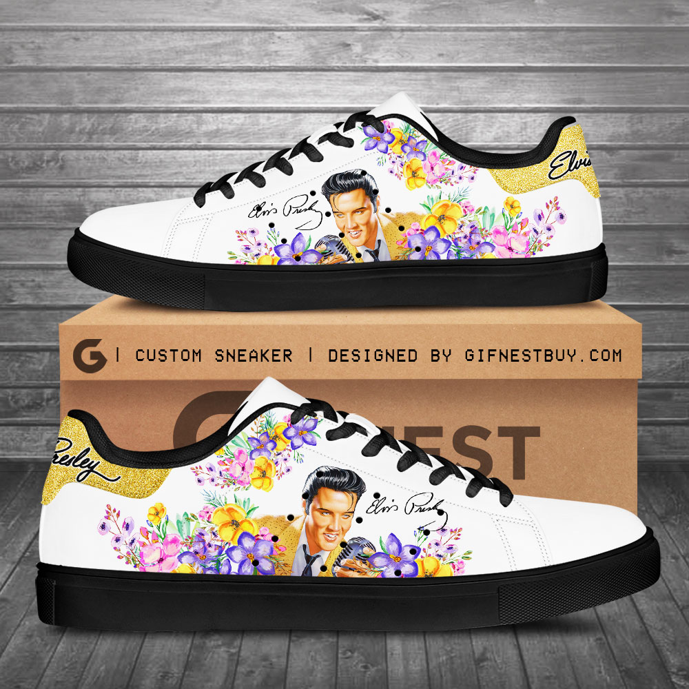 JWFancy Elvis Presley Skate Stan Shoes Sneakes For Men And Women