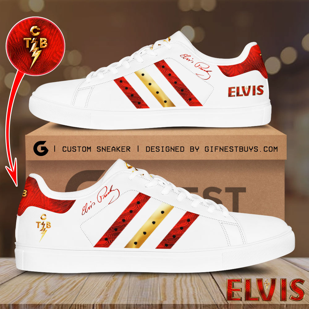 JWFancy Elvis Presley Skate Stan Shoes Sneakes For Men And Women