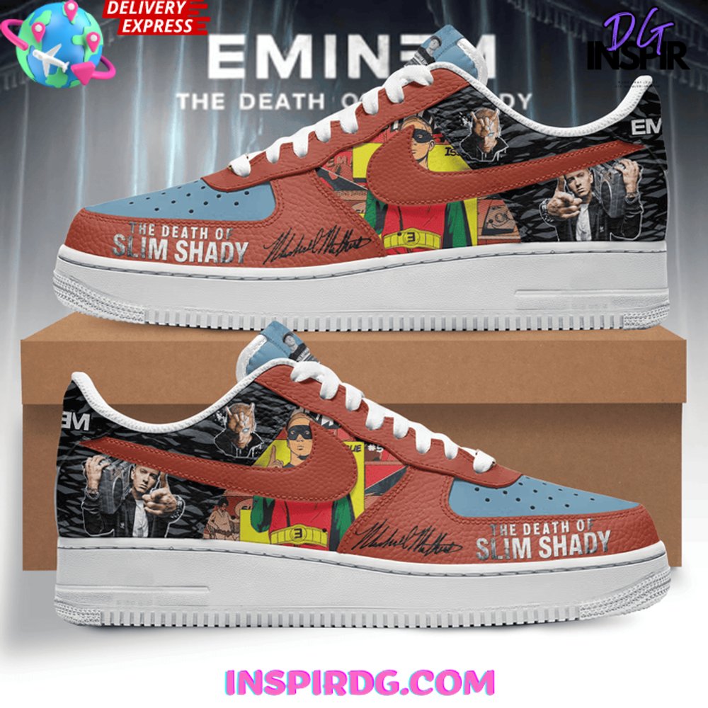 JWFancy Eminem Air Low-Top Sneakers Shoes For Men And Women