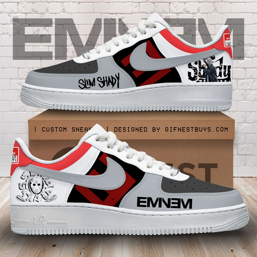 JWFancy Eminem Air Low-Top Sneakers Shoes For Men And Women