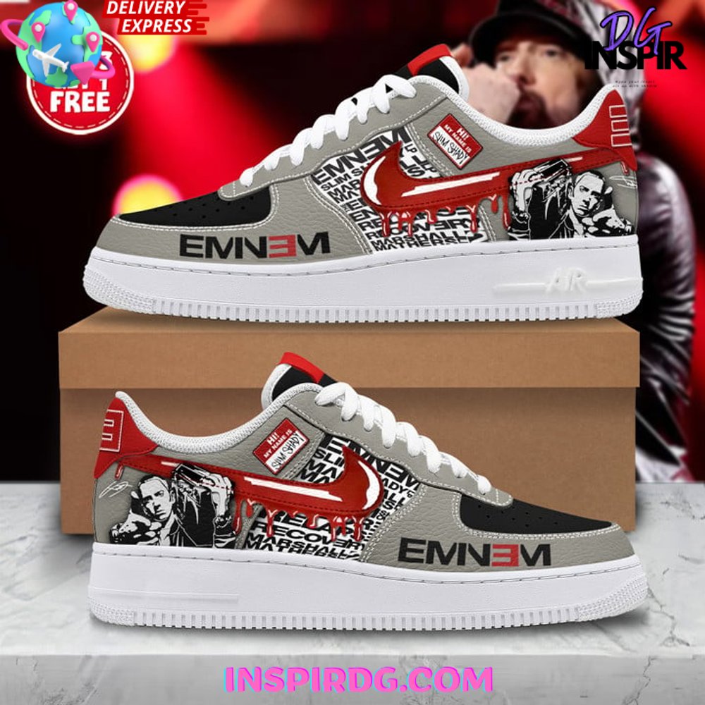JWFancy Eminem Air Low-Top Sneakers Shoes For Men And Women