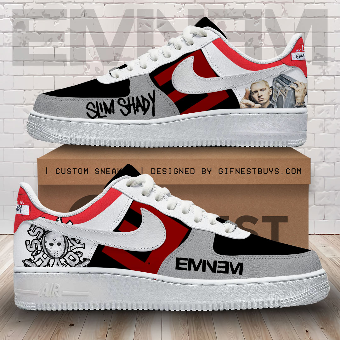 JWFancy Eminem Air Low-Top Sneakers Shoes For Men And Women