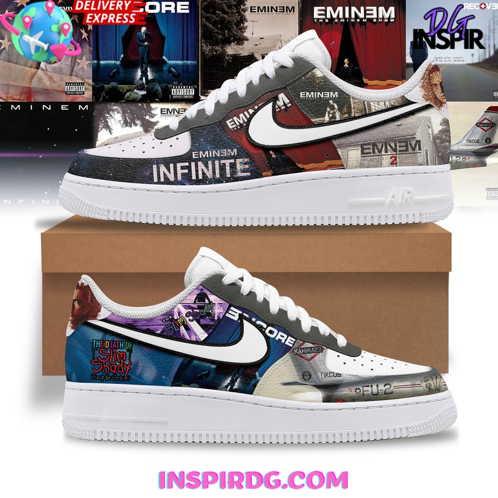 JWFancy Eminem Air Low-Top Sneakers Shoes For Men And Women