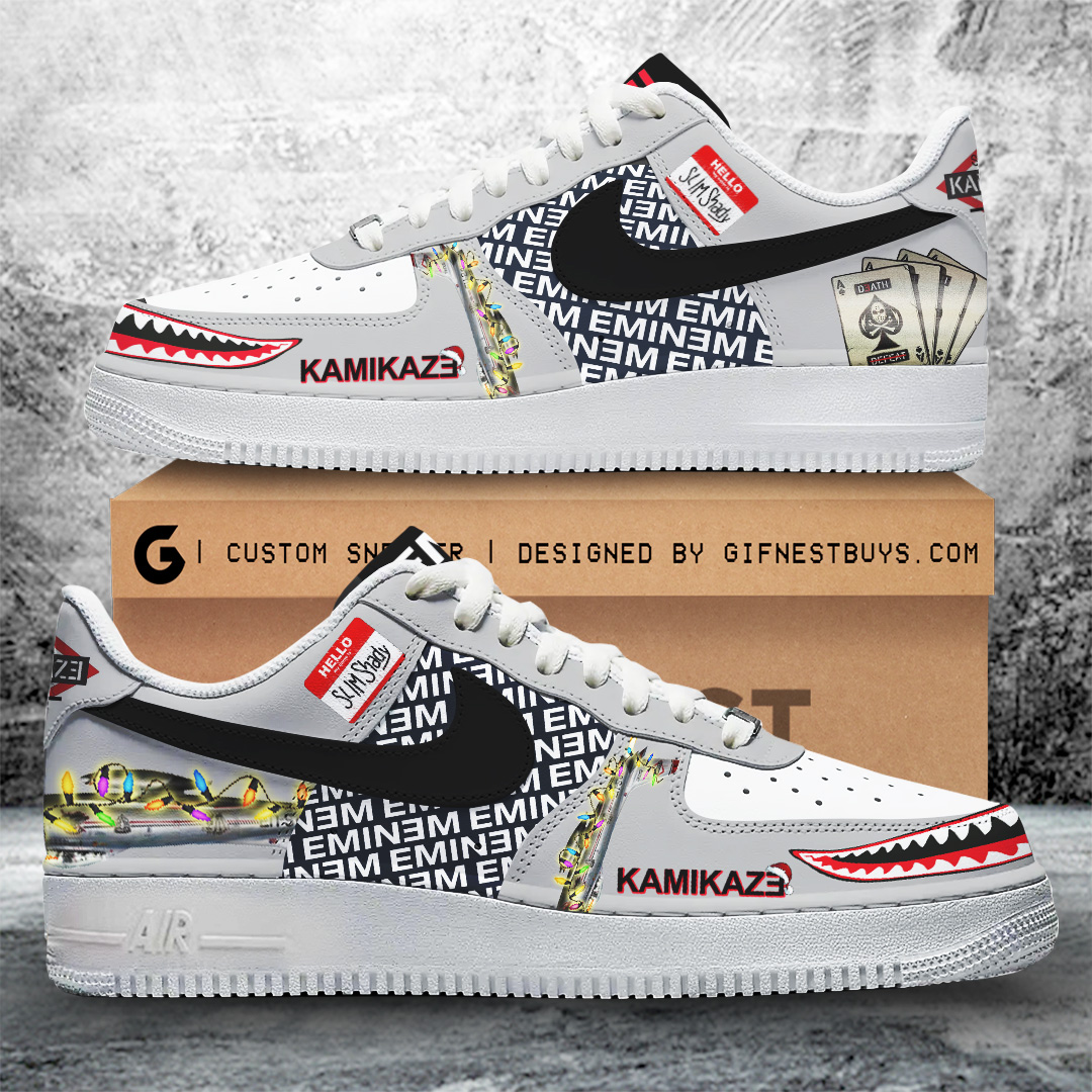 JWFancy Eminem Air Low-Top Sneakers Shoes For Men And Women