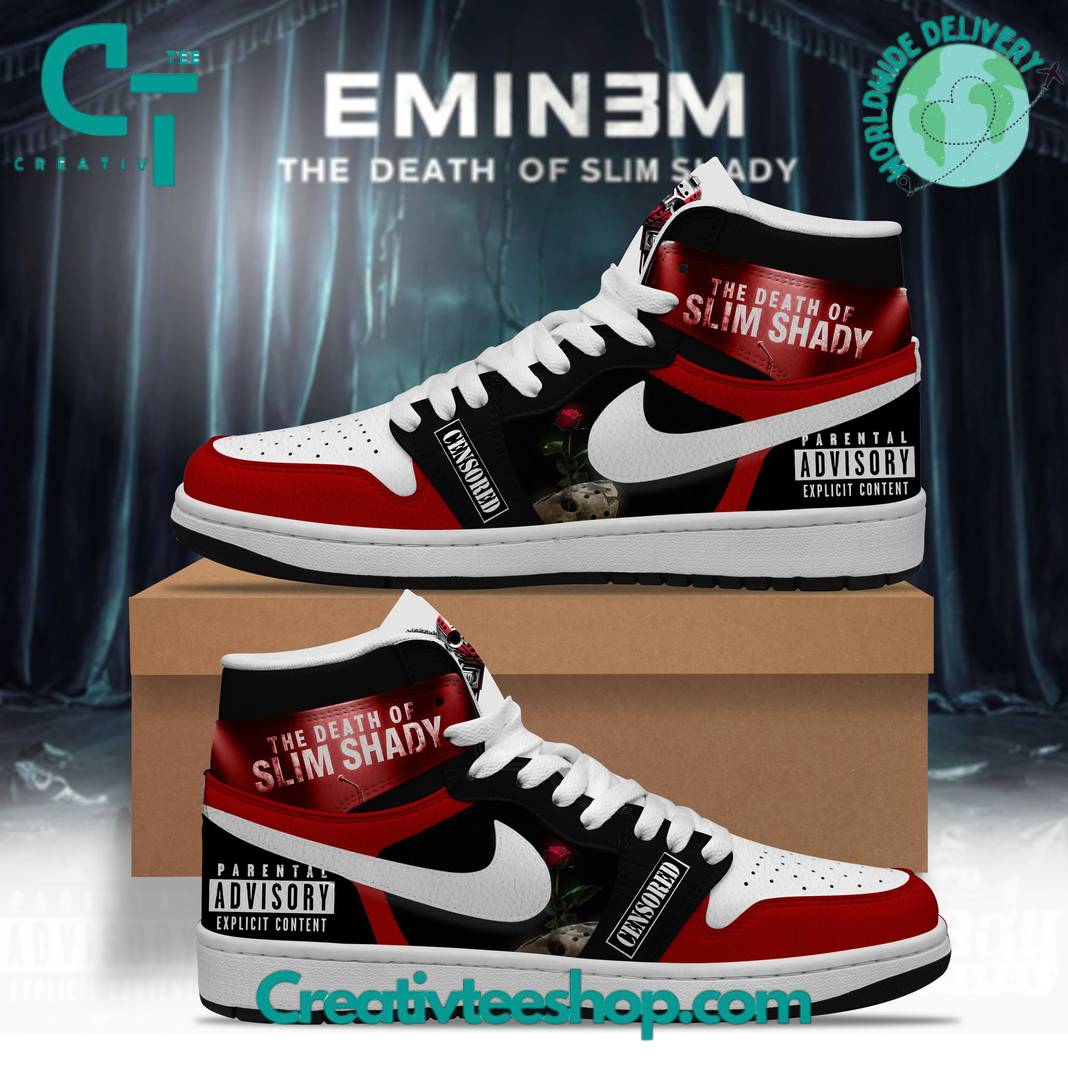 JWFancy Eminem AJ1 High Sneakers Shoes For Men And Women