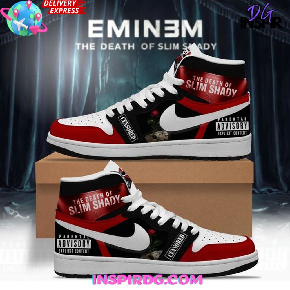 JWFancy Eminem AJ1 High Sneakers Shoes For Men And Women