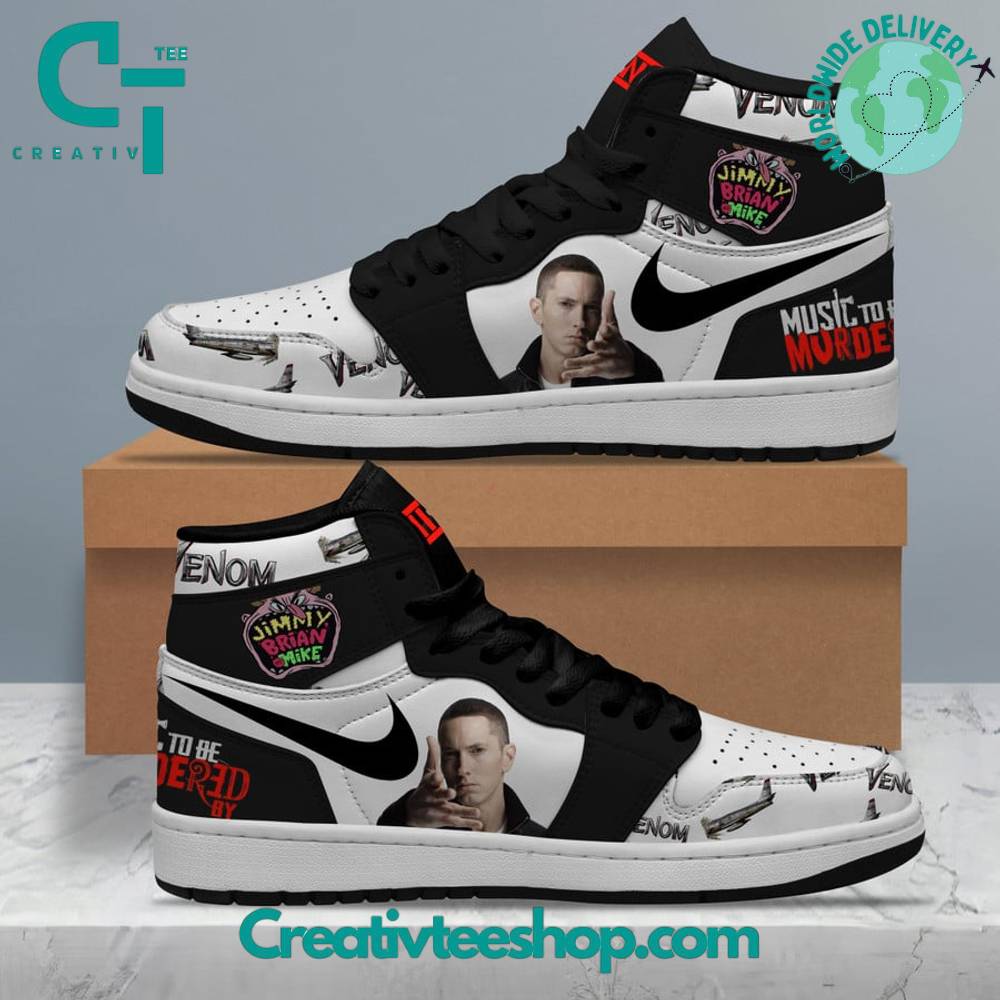 JWFancy Eminem AJ1 High Sneakers Shoes For Men And Women