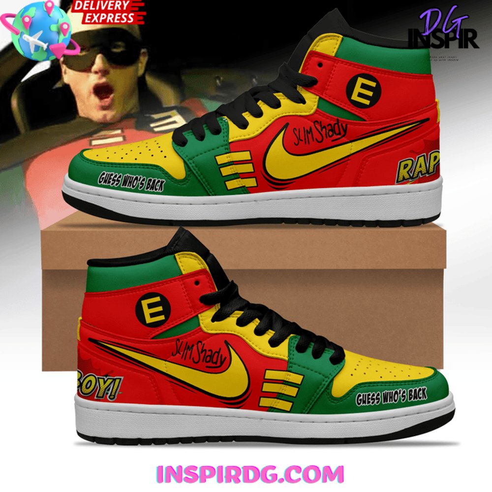 JWFancy Eminem AJ1 High Sneakers Shoes For Men And Women