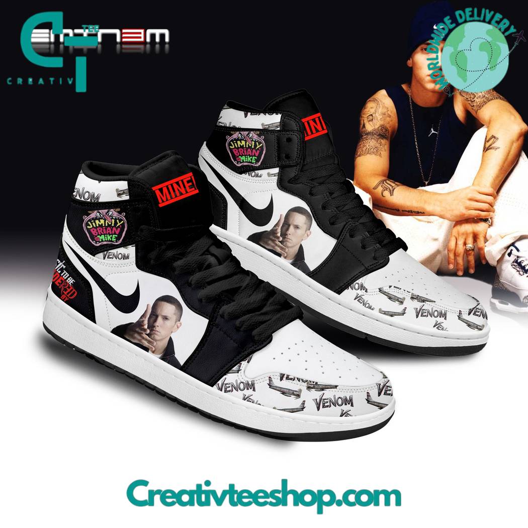 JWFancy Eminem AJ1 High Sneakers Shoes For Men And Women