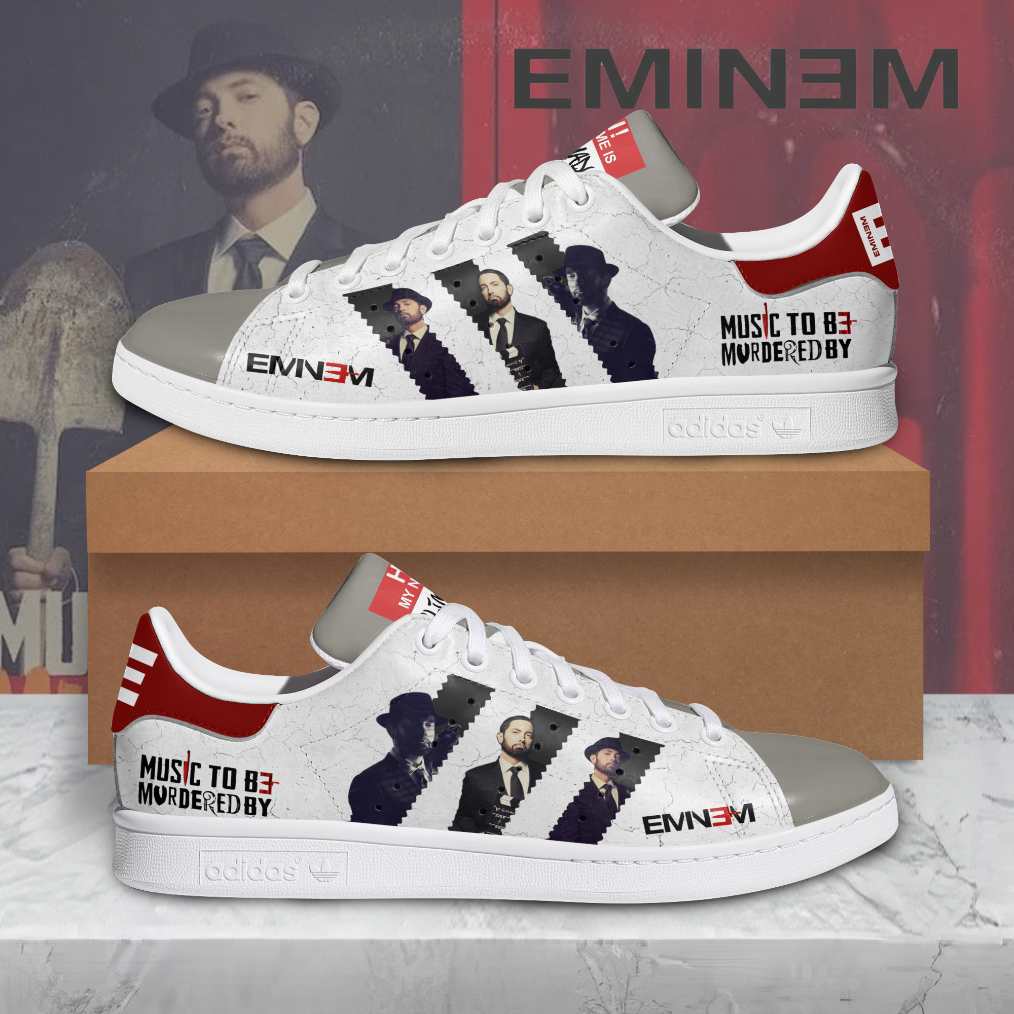 JWFancy Eminem Skate Stan Shoes Sneakes For Men And Women