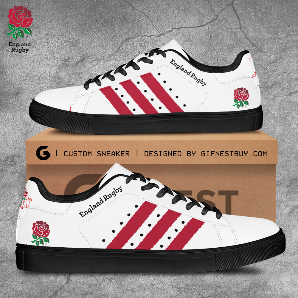 JWFancy England National Rugby Union Team Skate Stan Shoes Sneakes For Men And Women