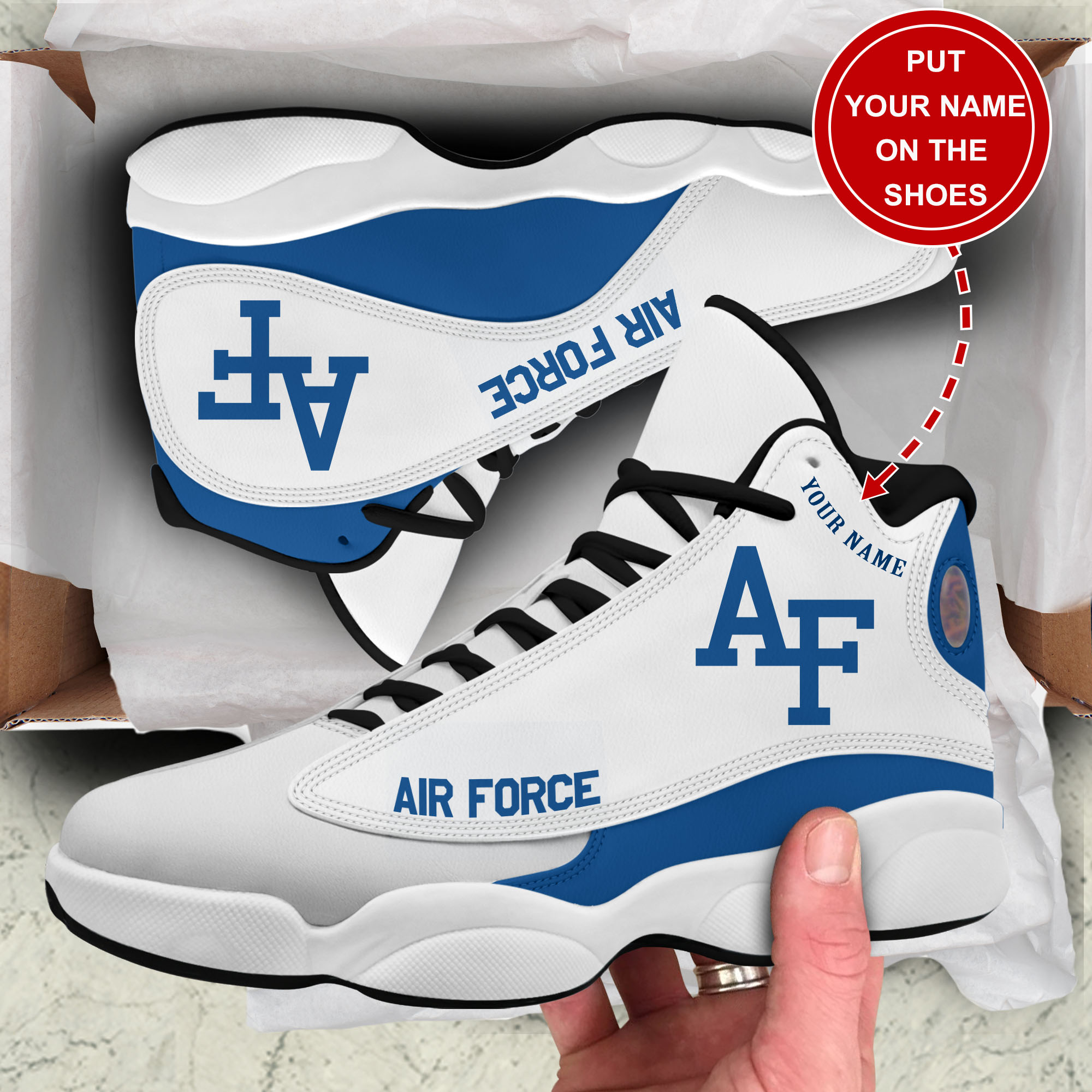 JWFancy Falcons AJ13 Sneakers Shoes For Men And Women