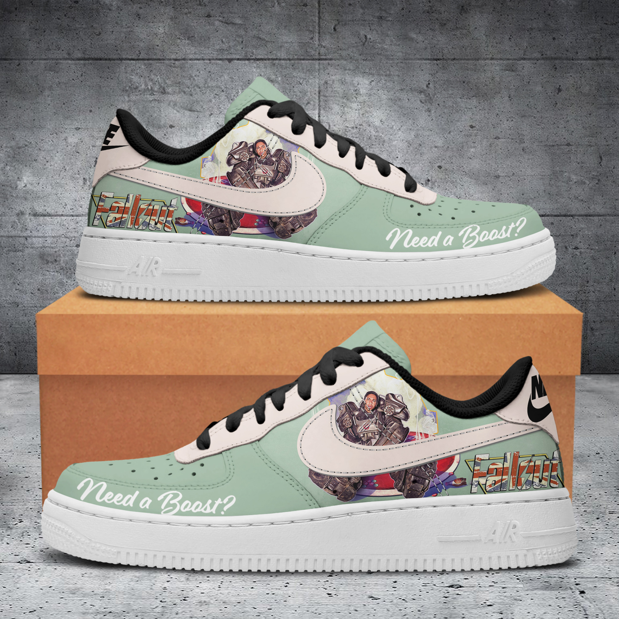 JWFancy Fallout Air Low-Top Sneakers Shoes For Men And Women