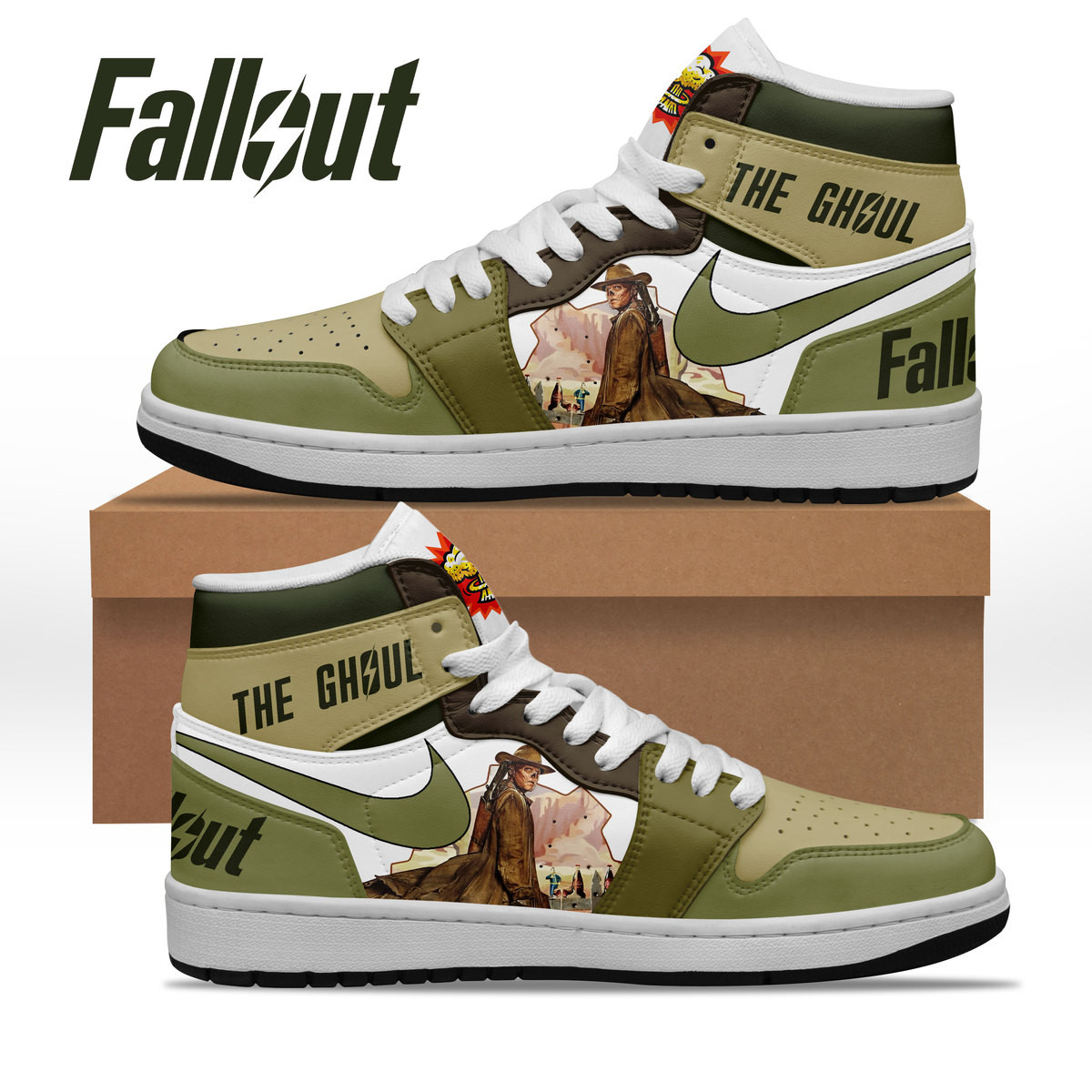 JWFancy Fallout AJ1 High Sneakers Shoes For Men And Women