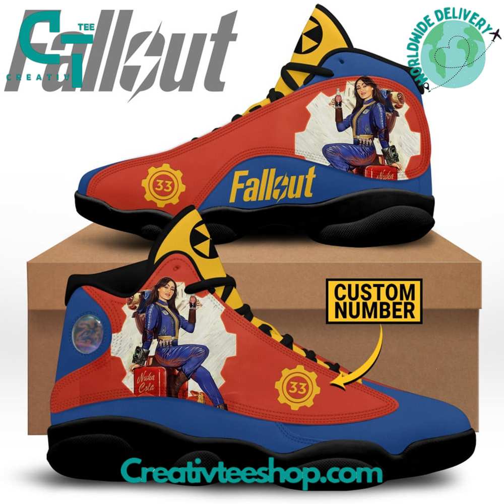 JWFancy Fallout AJ13 Sneakers Shoes For Men And Women