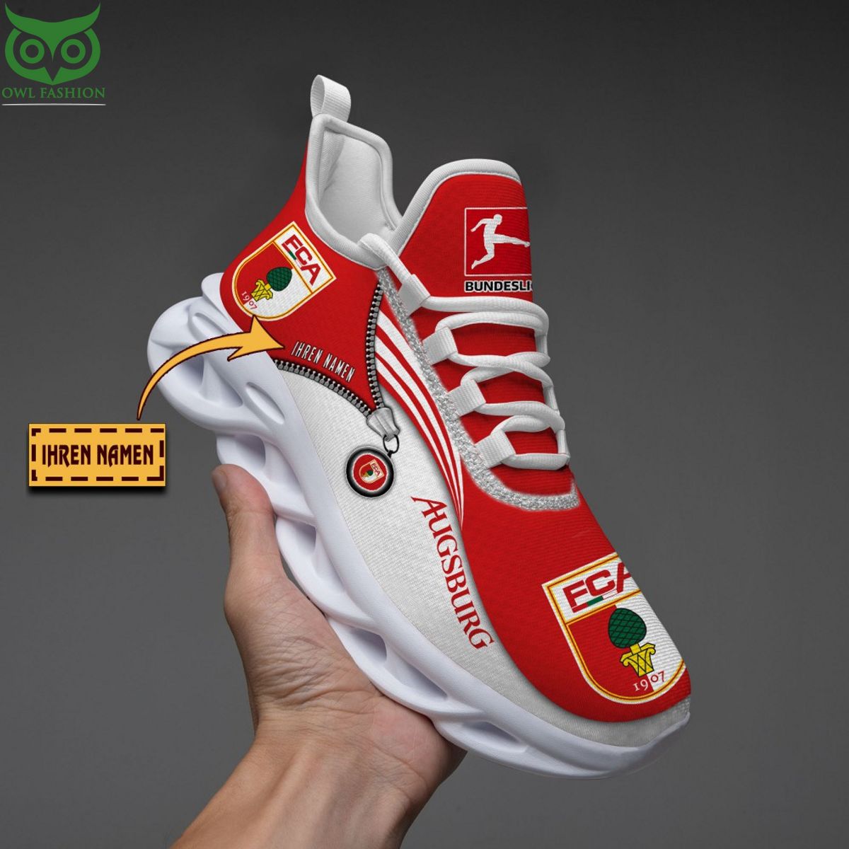 JWFancy FC Augsburg Max Soul Shoes Sneakers For Men And Women