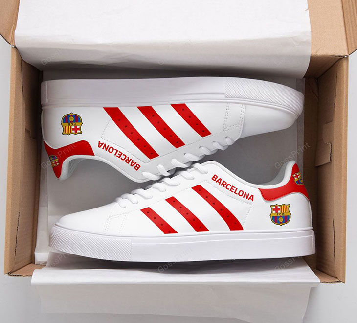 JWFancy FC Barcelona Skate Stan Shoes Sneakes For Men And Women