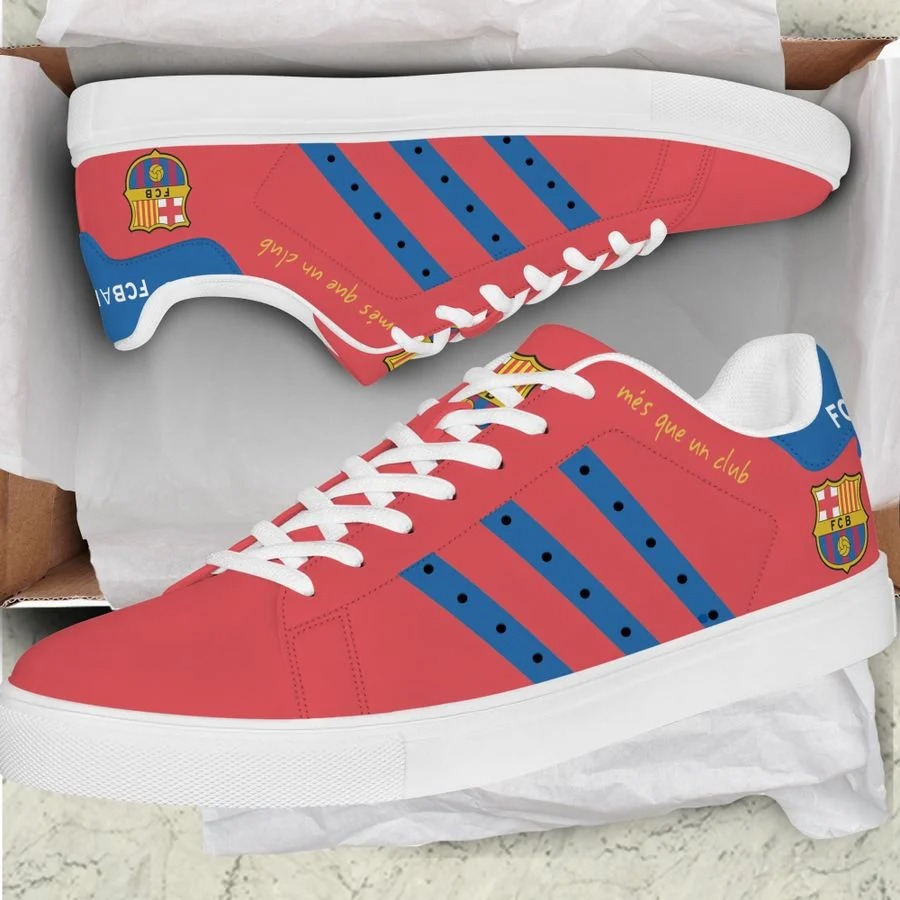 JWFancy FC Barcelona Skate Stan Shoes Sneakes For Men And Women