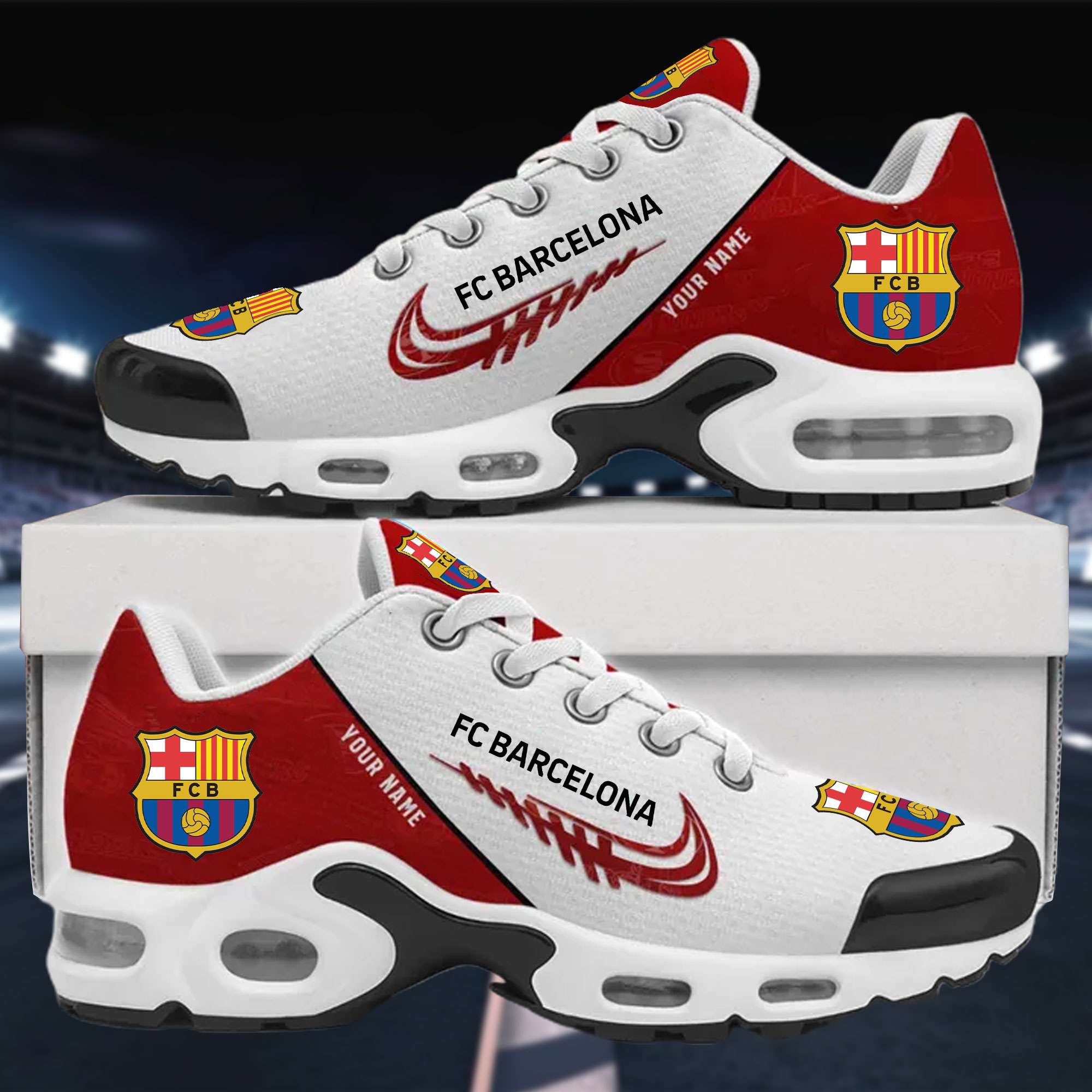 JWFancy FC Barcelona TN Shoes Sneakers For Men And Women