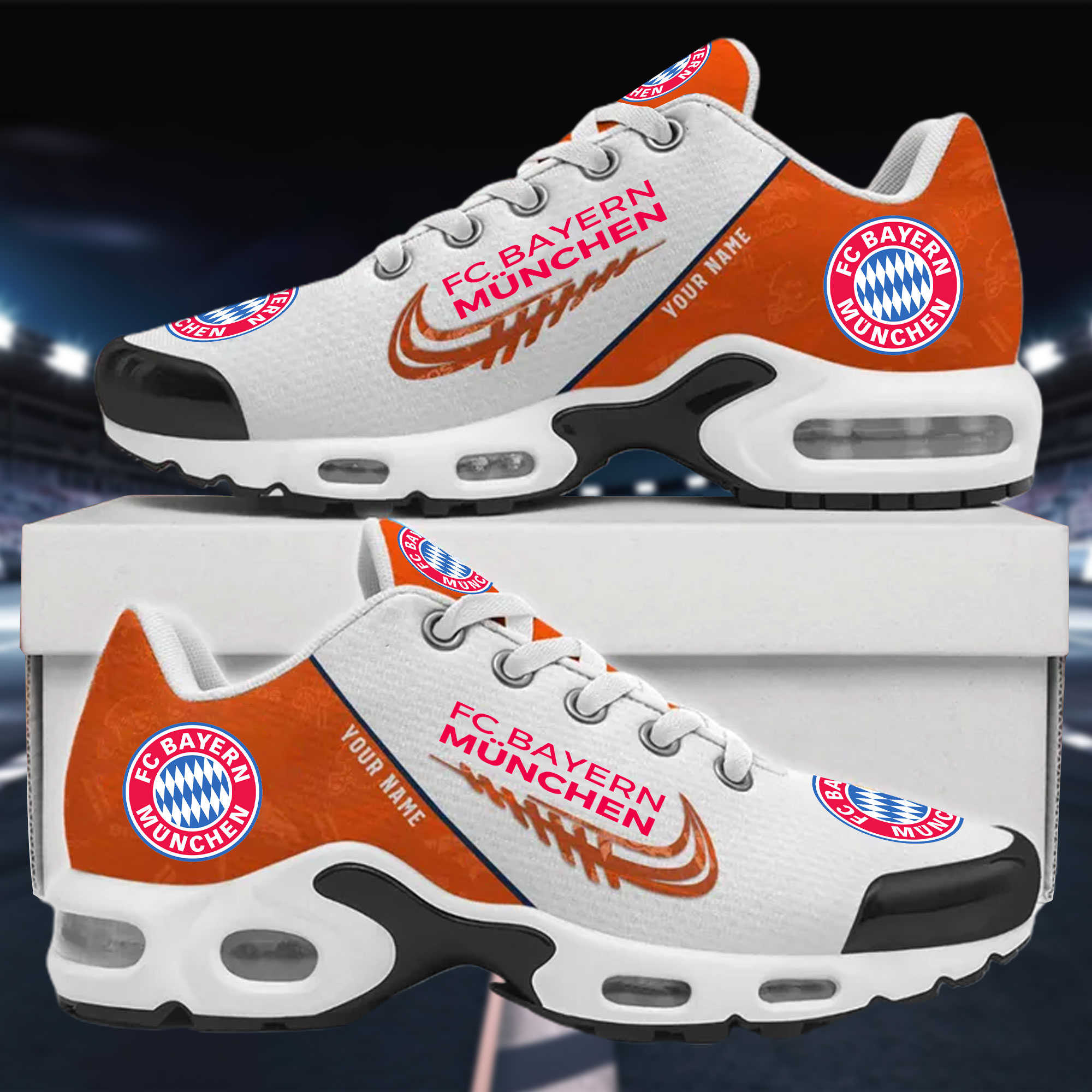 JWFancy FC Bayern MÃ¼nchen TN Shoes Sneakers For Men And Women