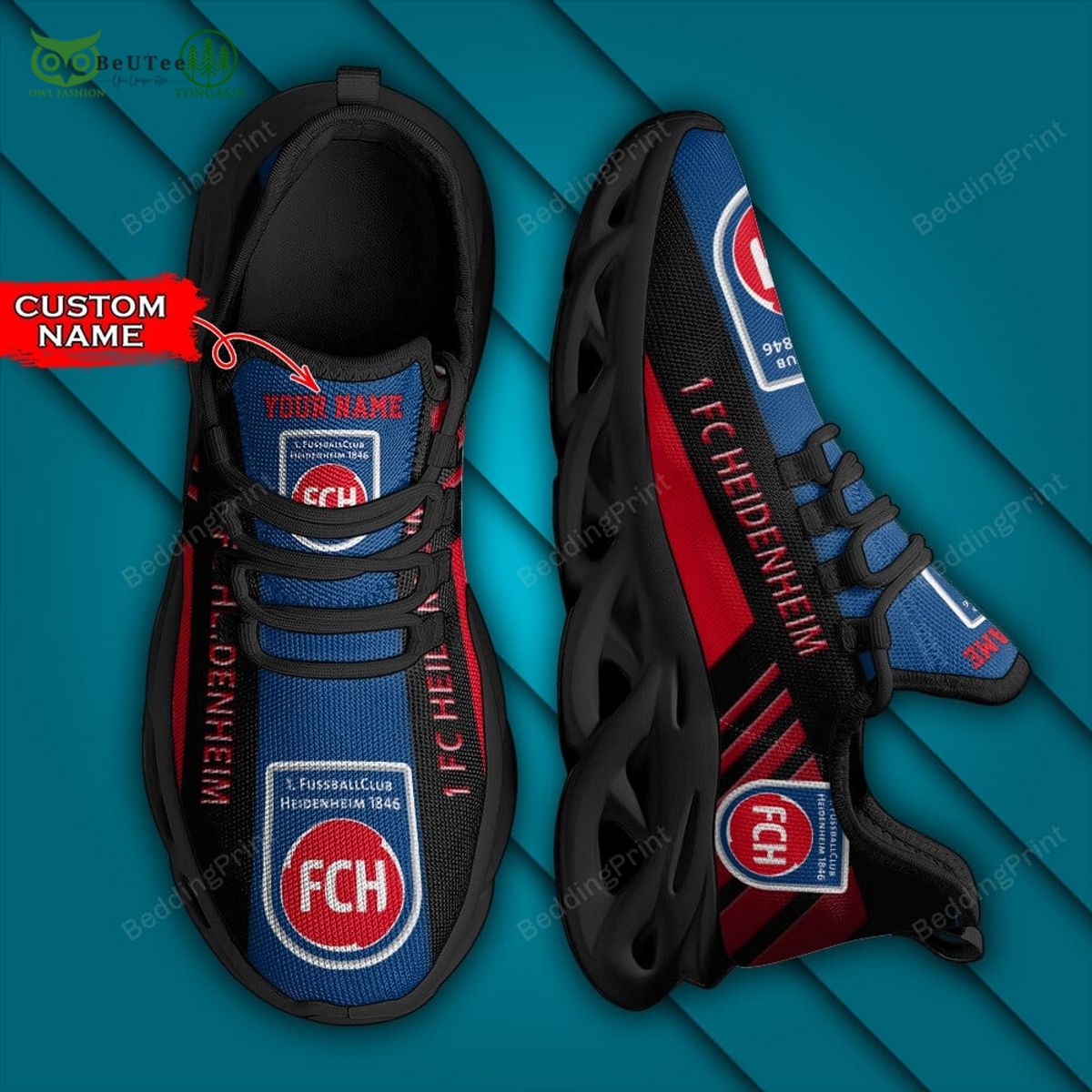 JWFancy FC Heidenheim Max Soul Shoes Sneakers For Men And Women