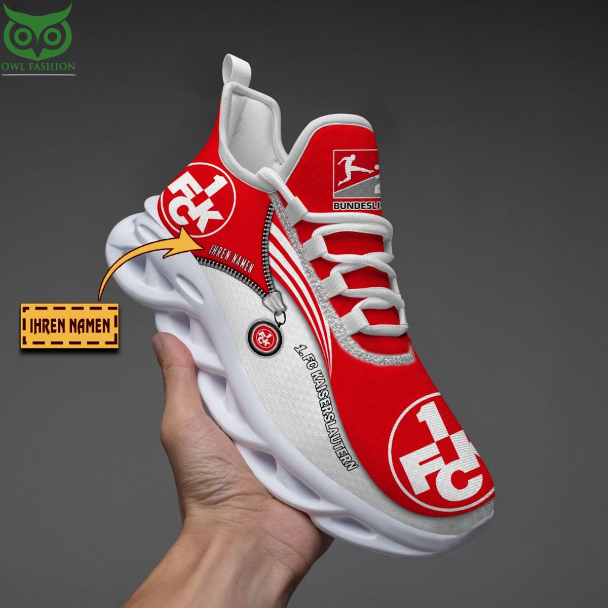 JWFancy FC Kaiserslautern Max Soul Shoes Sneakers For Men And Women