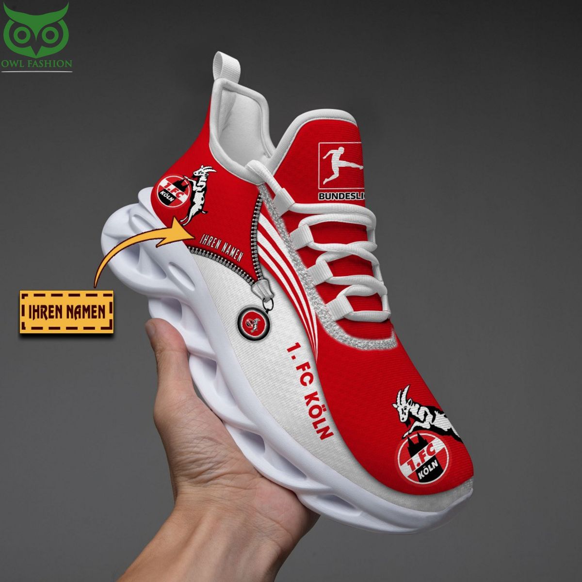 JWFancy FC Koln Max Soul Shoes Sneakers For Men And Women