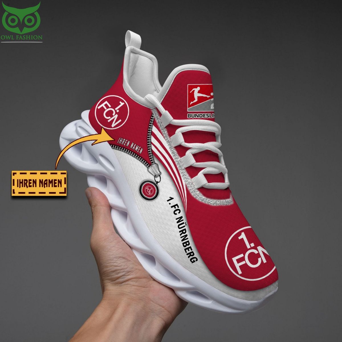 JWFancy FC Nurnberg Max Soul Shoes Sneakers For Men And Women