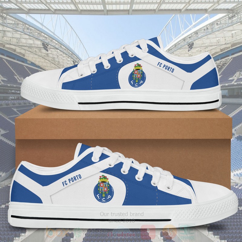 JWFancy FC Porto Low Top Canvas Sneakers Shoes For Men And Women
